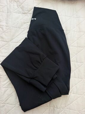 Alphalete Black Track Joggers SZ XS